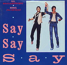 Say, Say, Say / Say, Say, Say (Instrumental) / Ode to a Koala Bear (1983) 12'' Record: 1983