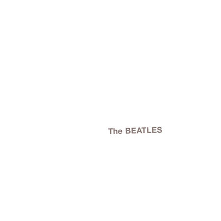 The Beatles (1968) "The White Album" LP Record: 1970 CD: 2009