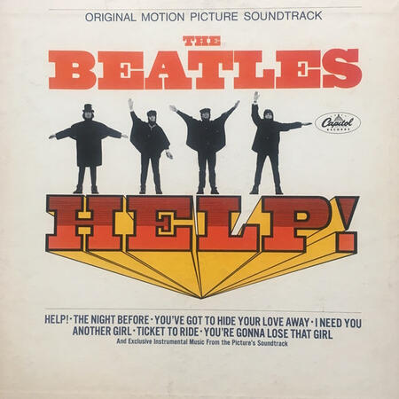 Help! (1965) US Release LP Record: 1965
