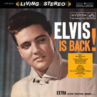 Elvis is Back (1960) LP Record: 1960